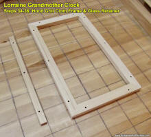 Hood grill cloth frame and door glass retainer - Airplanes and Rockets