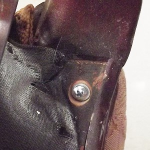 Queen Anne Chair Leg Repair Screw Closeup - Airplanes and Rockets
