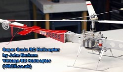 Vintage rc deals helicopter