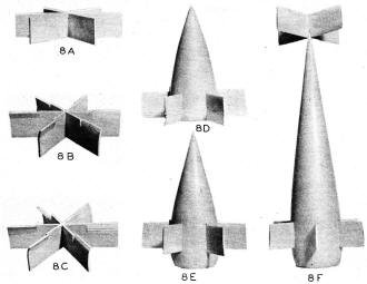 Ducted fan exhaust tube airflow straightener vane/cone models - Airplanes and Rockets