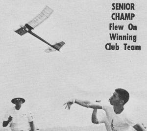 Senior age champion Larry Miller, Cleveland - Airplanes and Rockets