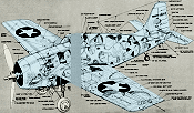 Control Liner F4F-3 Grumman Wildcat Article & Plans, May/June 1963 American Modeler - Airplanes and Rockets