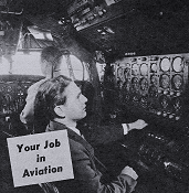 Your Job in Aviation: Flight Engineer, October 1950 Air Trails - Airplanes and Rockets