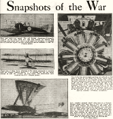 Snapshots of the War, March 1937 Flying Aces - Airplanes and Rockets