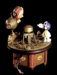 Peanuts Apollo 10 Charlie Brown Snoopy Moon Music Box Anri Charles Schulz